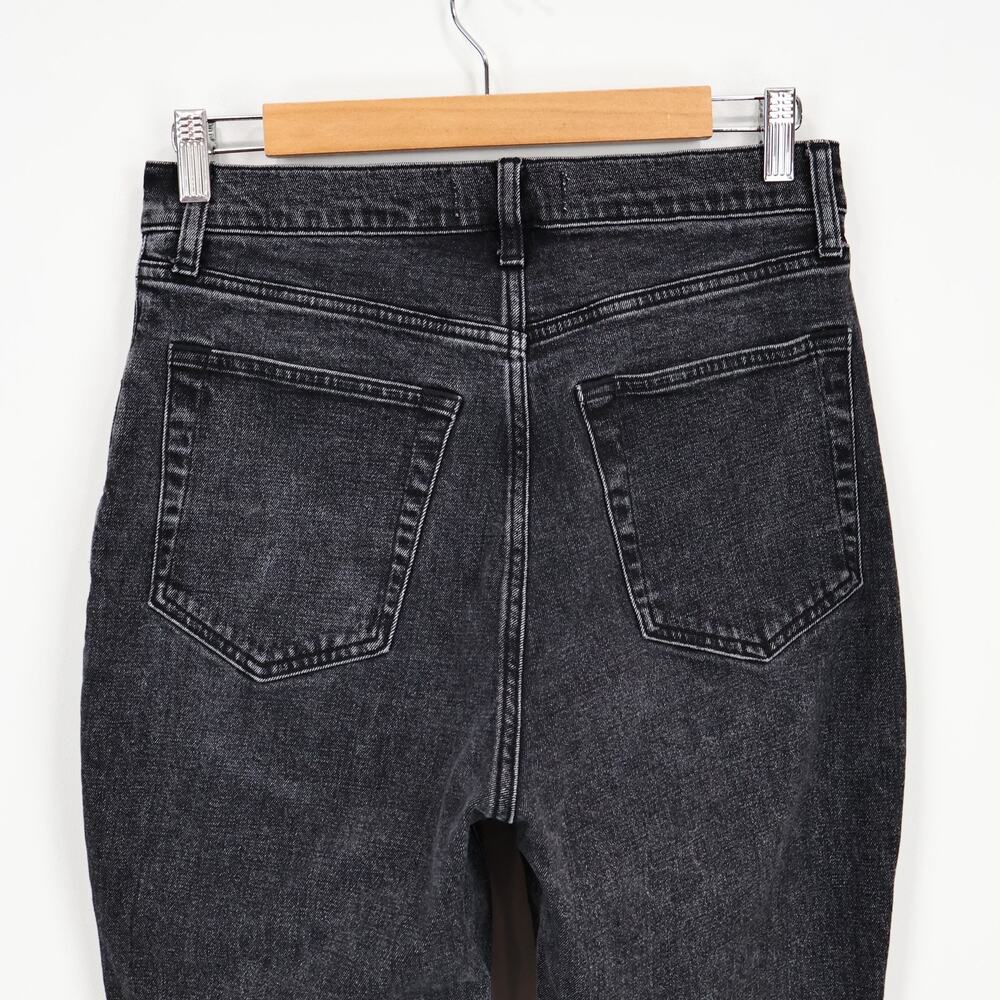 Abercrombie & Fitch Curve Love 90's Slim Straight Ultra High Rise Jean Size 30 - Picture 6 of 7